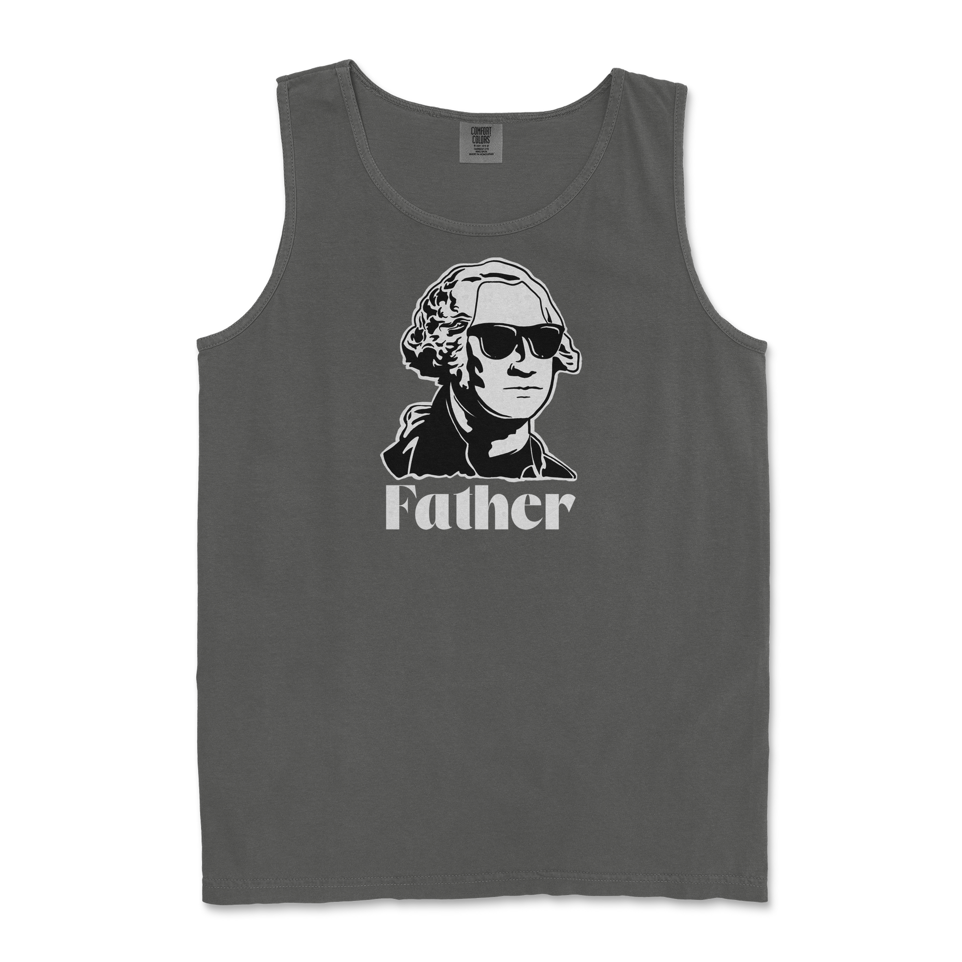 Comfort Colors Tank Top Father  in Pepper