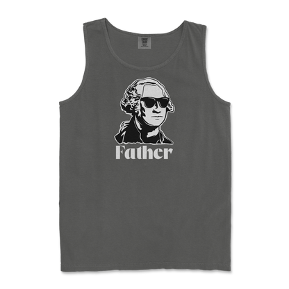 Comfort Colors Tank Top Father  in Pepper