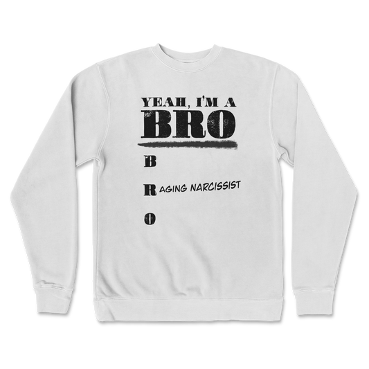 Independent Clothing Co. Crew Neck Im Your Bro in White