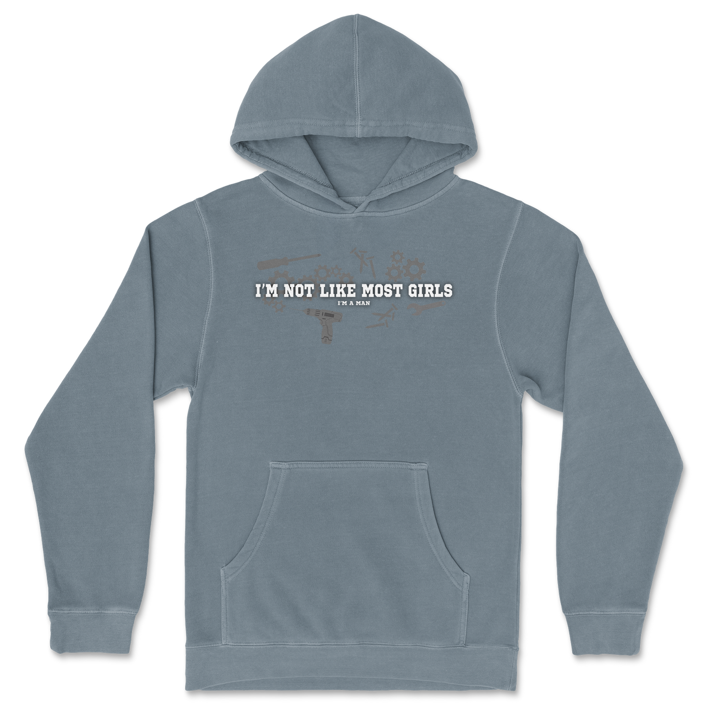 Independent Clothing Co. Hoodie Not Like Most Girls in BlueMagic