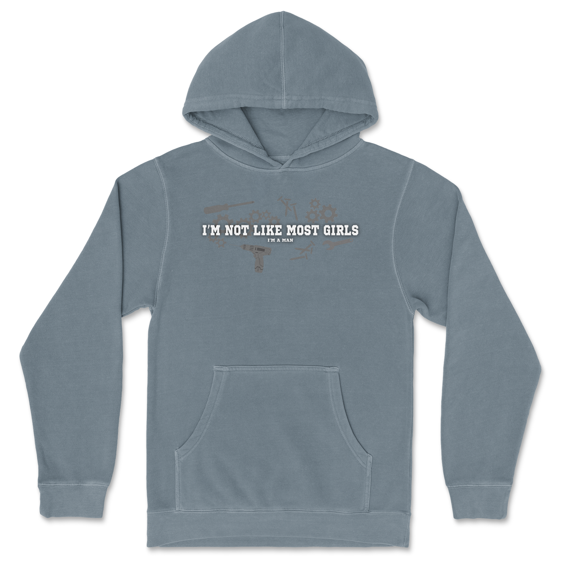 Independent Clothing Co. Hoodie Not Like Most Girls in BlueMagic