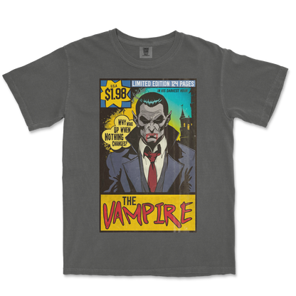 Comfort Colors T-Shirt Sad Vampire in Pepper
