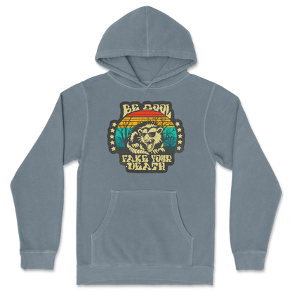 Independent Clothing Co. Hoodie Fake Your Death in Blue Magic