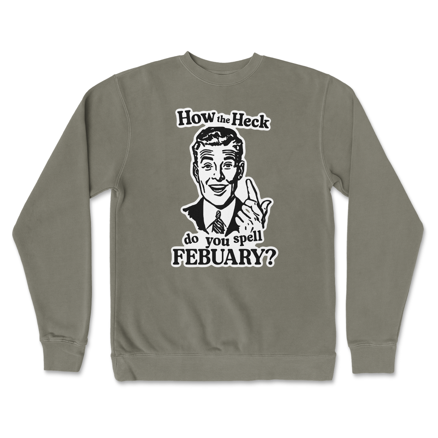 Independent Clothing Co. Crew Neck February in Army