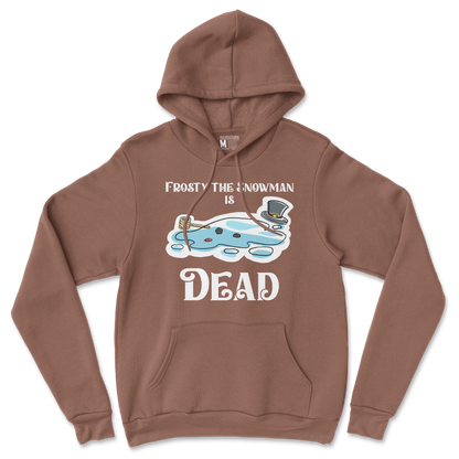 Gildan SoftStyle Hoodie Frosty is Dead  in Cocoa