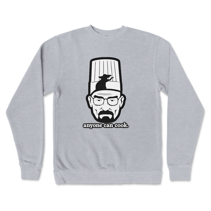 Independent Clothing Co. Crew Neck Everyone Can Cook in Grey Heather
