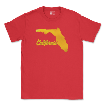 Gildan SoftStyle T-Shirt California in Red