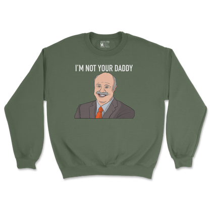 Gildan SoftStyle Crew Neck Daddy Phil in Military Green