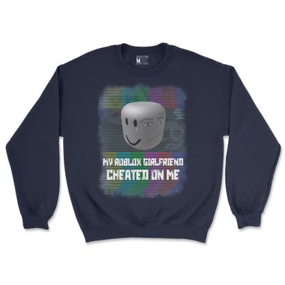 Gildan SoftStyle Crew Neck Roblox GF in Navy