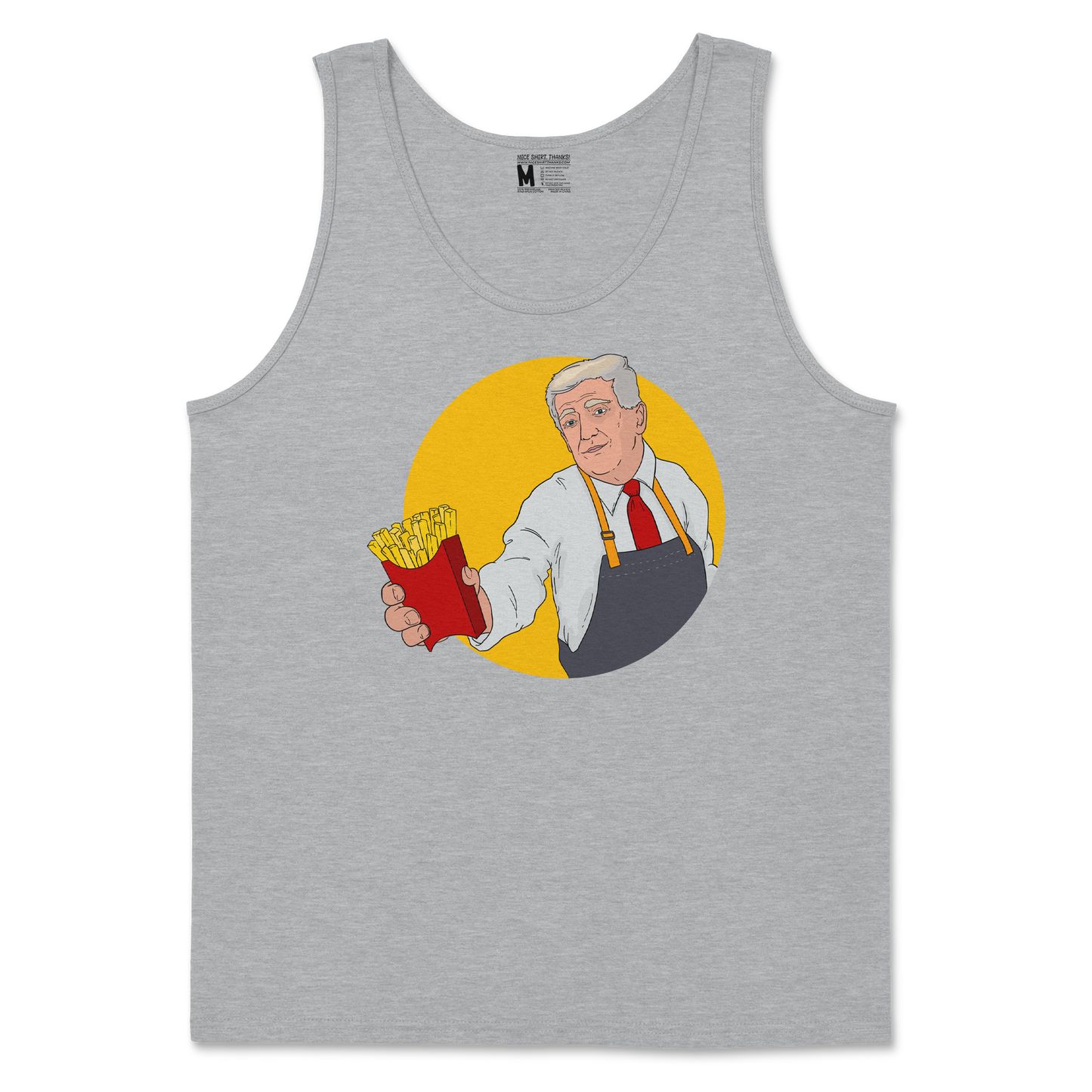 Gildan SoftStyle Tank Top McTrump  in Sport-Grey