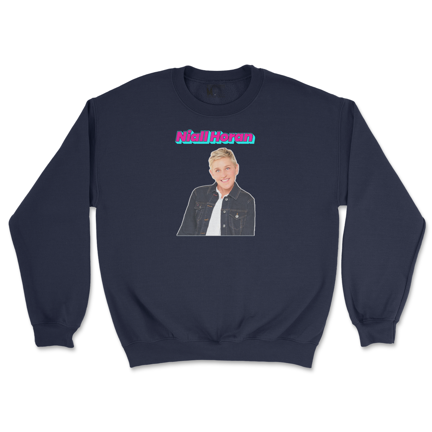 Gildan SoftStyle Crew Neck Niall Horan in Navy