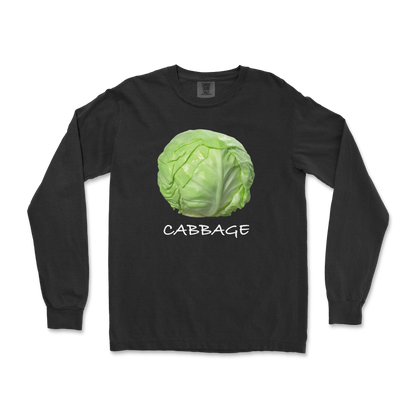 Comfort Colors Long Sleeve Cabbage in Black