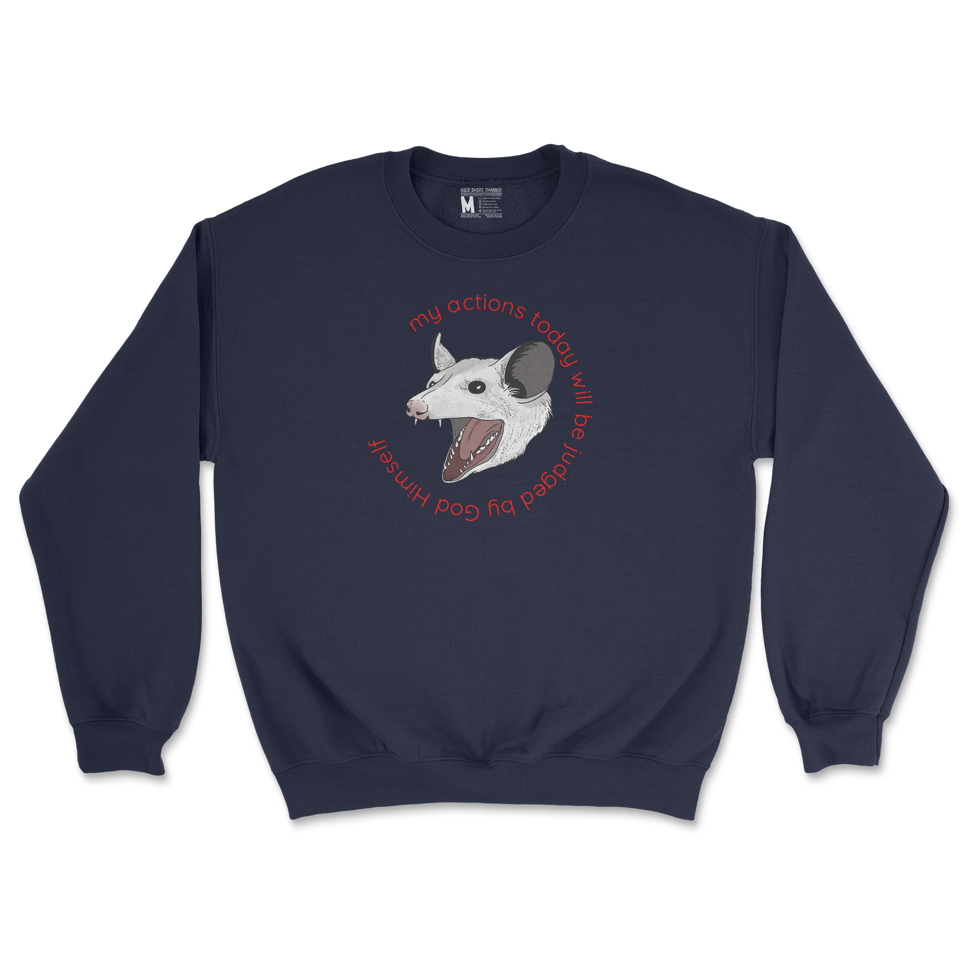 Gildan SoftStyle Crew Neck in Navy