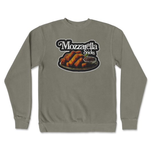 Independent Clothing Co. Crew Neck Mozzarella Sticks in Army