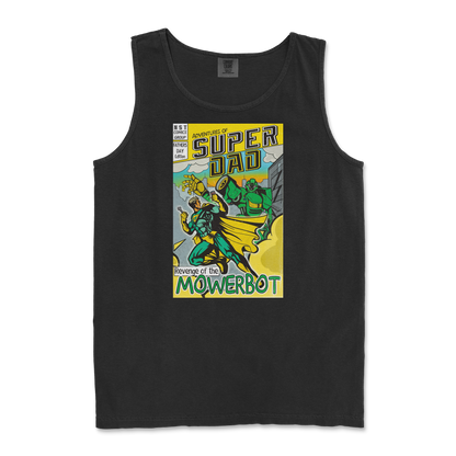 Comfort Colors Tank Top Super Dad in Black