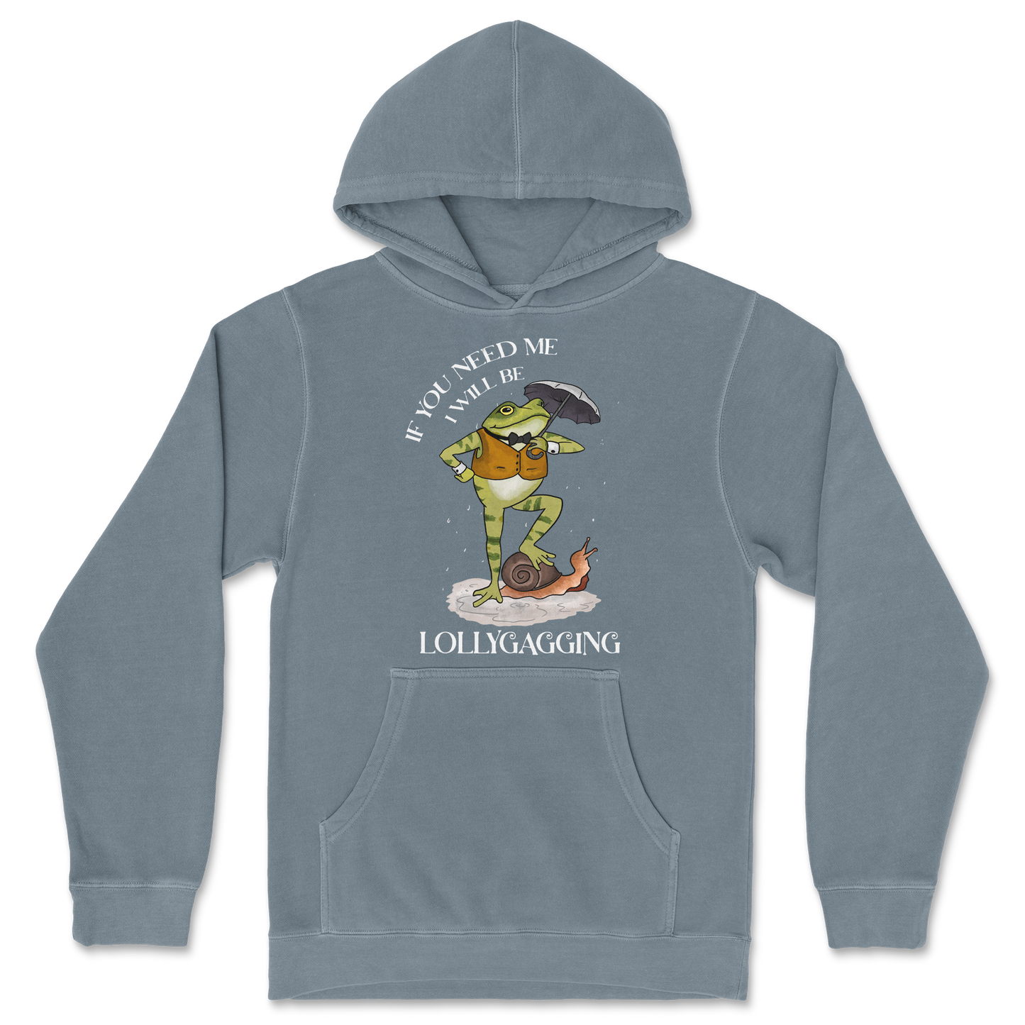 Independent Clothing Co. Hoodie Lollygagging  in Blue-Magic