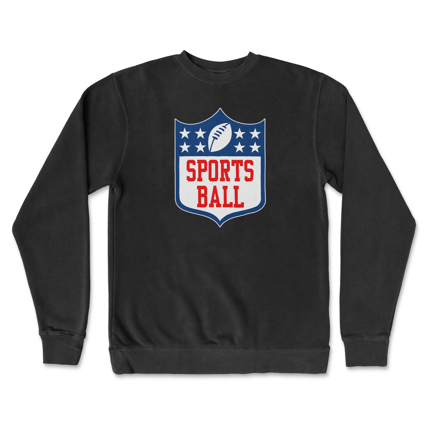 Independent Clothing Co. Crew Neck Sports Ball in Black