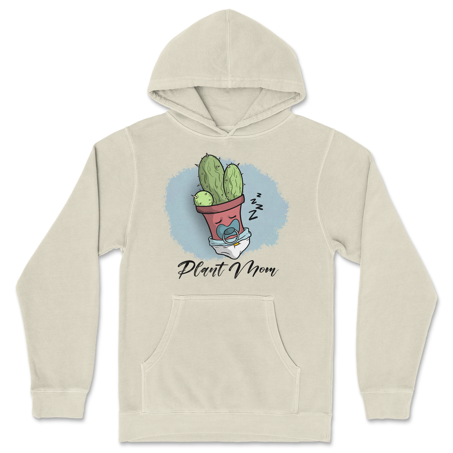 Independent Clothing Co. Hoodie Plant Mom 2 in Ivory