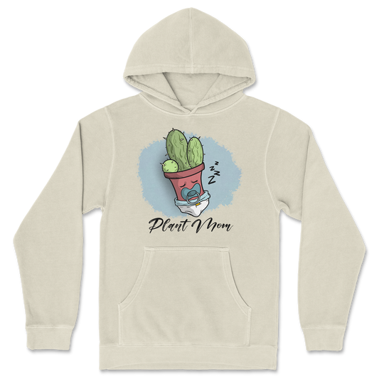 Independent Clothing Co. Hoodie Plant Mom 2 in Ivory