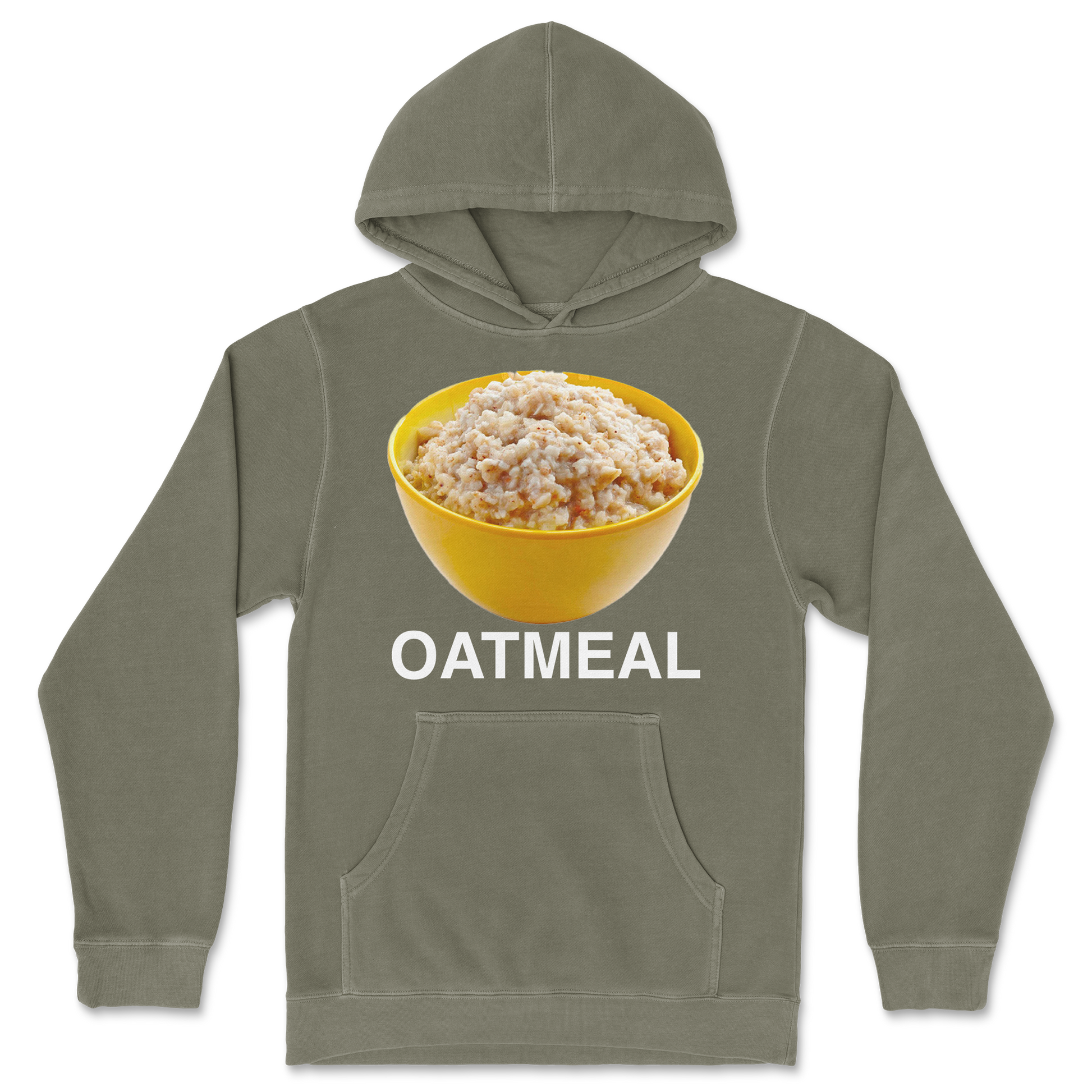 Independent Clothing Co. Hoodie Oatmeal in Olive