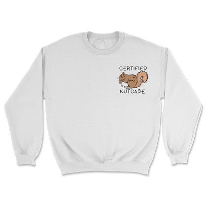 The Nice Shirt Crew Neck Nutcase  in White