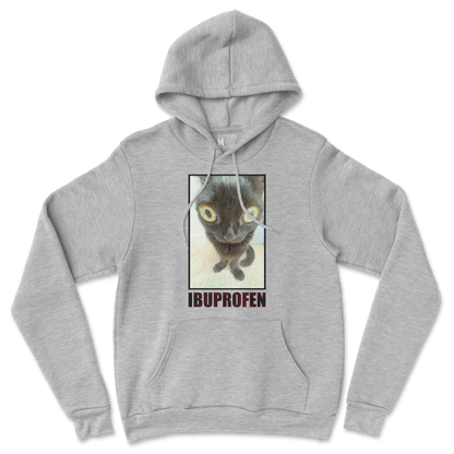 Gildan SoftStyle Hoodie Ibuprofen  in Grey-Heather