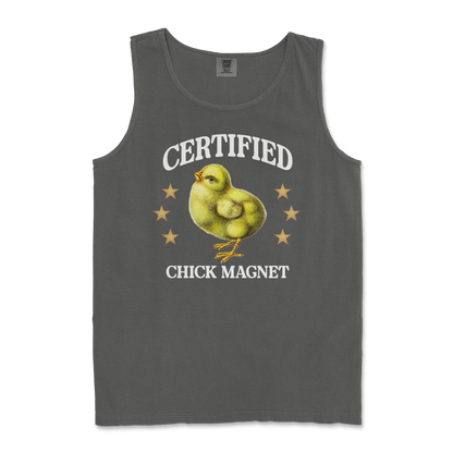 Comfort Colors Tank Top Chick Magnet in Pepper