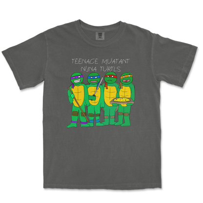 Comfort Colors T-Shirt Ninja Turtles in Pepper