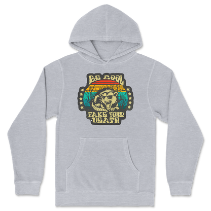 Independent Clothing Co. Hoodie Fake Your Death in Grey Heather