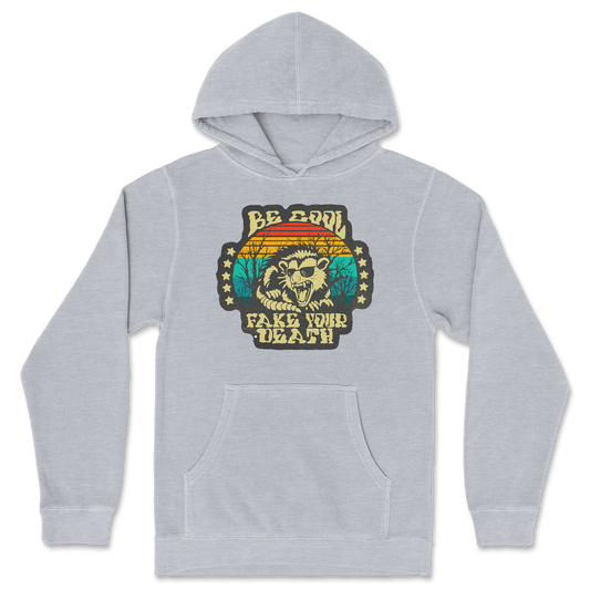 Independent Clothing Co. Hoodie Fake Your Death in Grey Heather