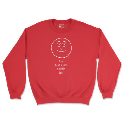 Gildan SoftStyle Crew Neck Hurts A Little Bit in Red