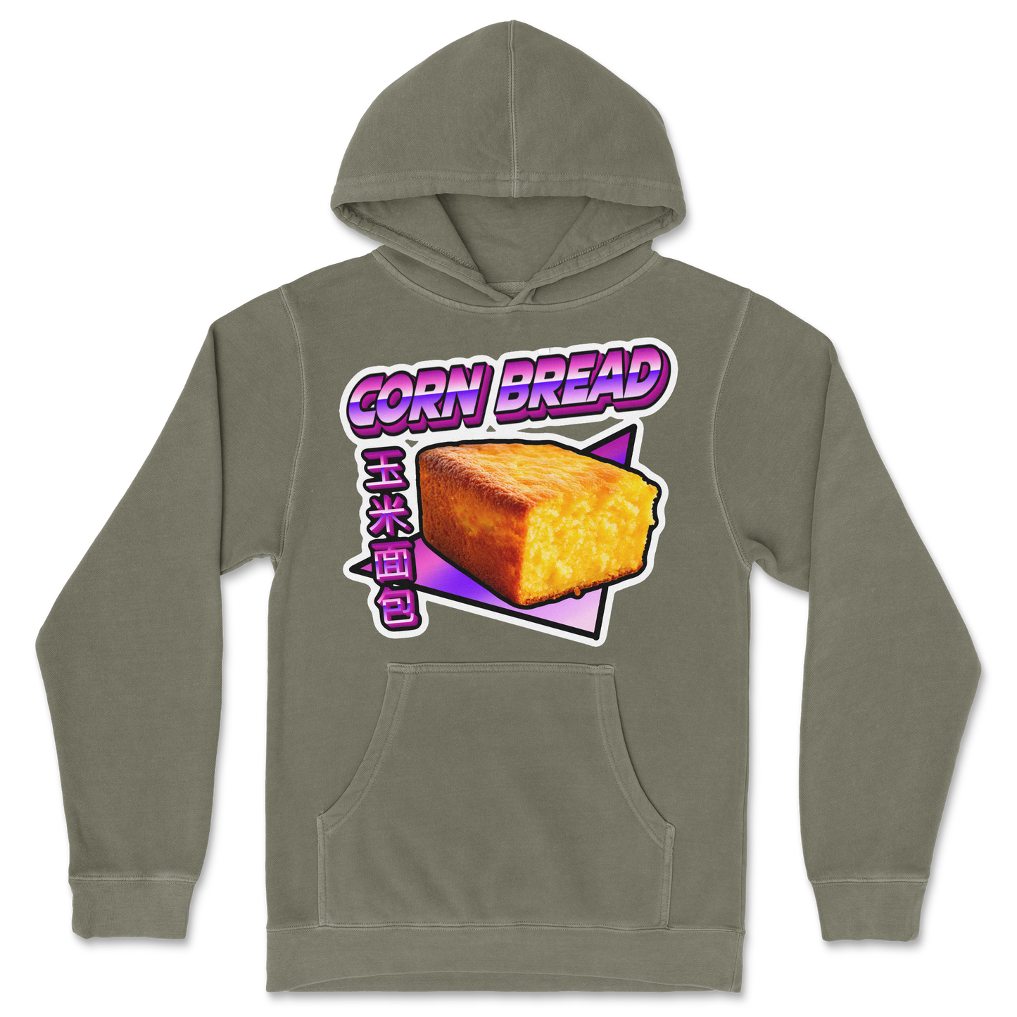 Independent Clothing Co. Hoodie Corn Bread  in Olive