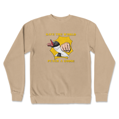 Independent Clothing Co. Crew Neck I Hate Geesel in Sandstone