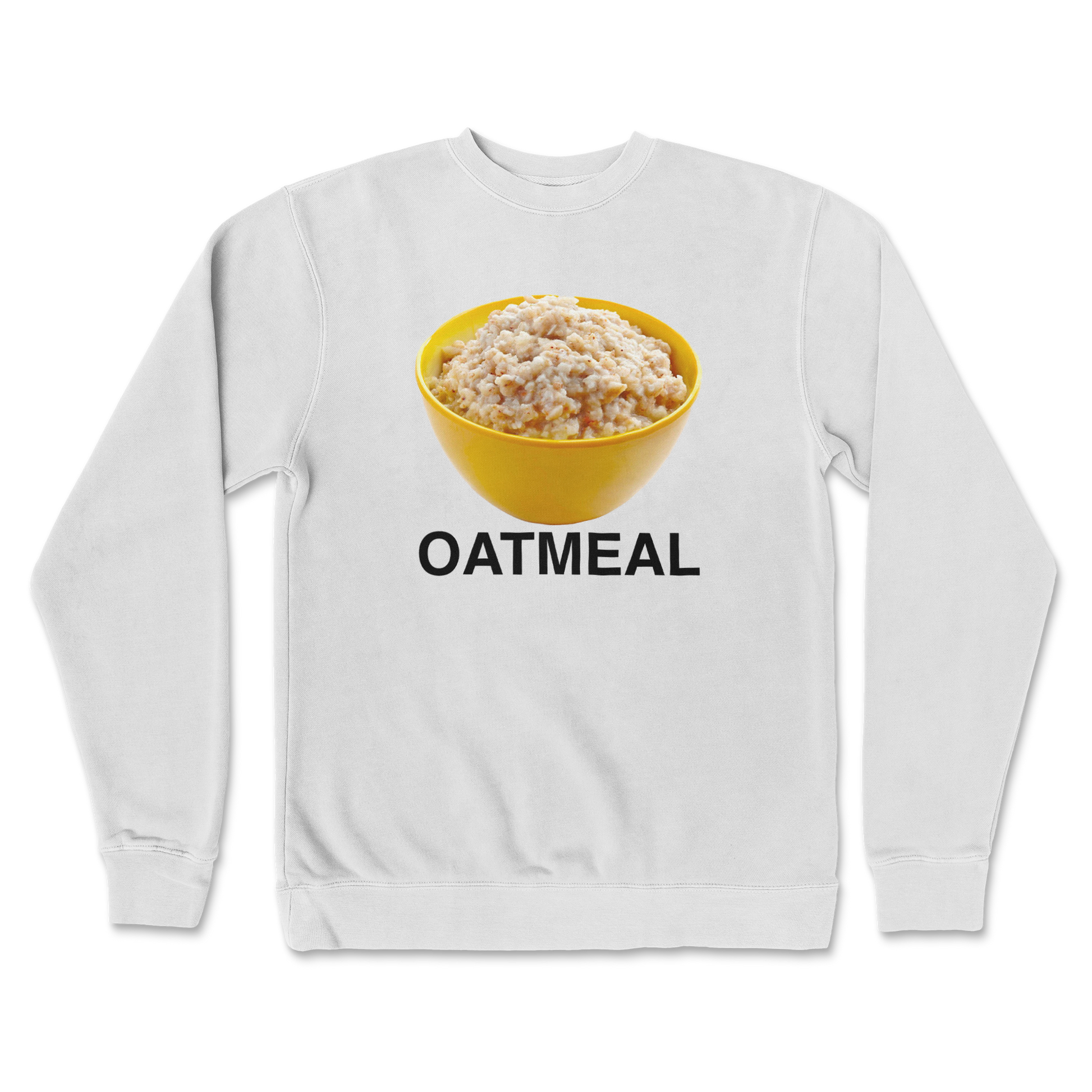 Independent Clothing Co. Crew Neck Oatmeal in White