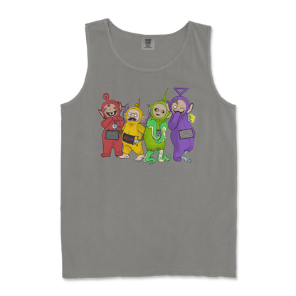 Comfort Colors Tank Top Telatubbies in Grey