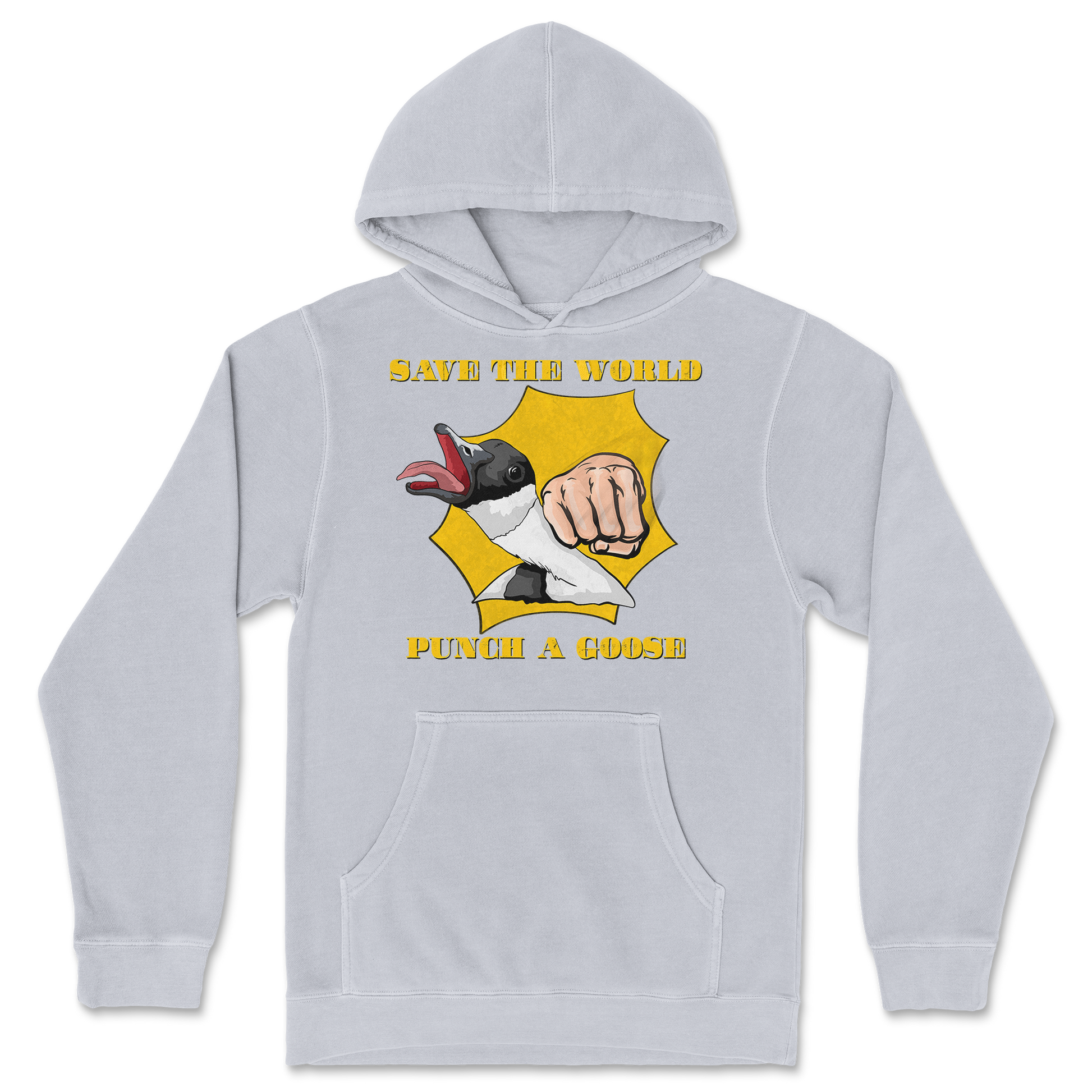 Independent Clothing Co. Hoodie I Hate Geesel in GreyHeather