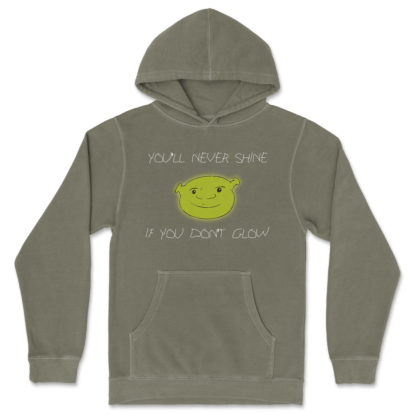 Independent Clothing Co. Hoodie Shrekc in Olive