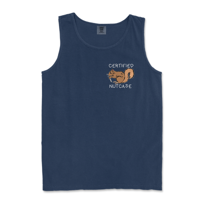 Comfort Colors Tank Top Nutcase  in True-Navy