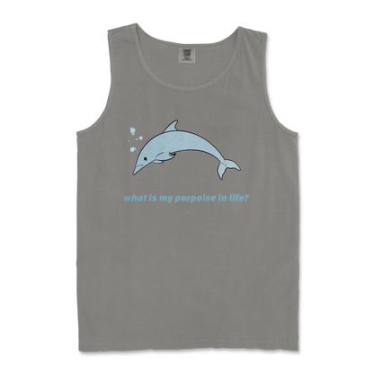 Comfort Colors Tank Top Porpoise in Grey