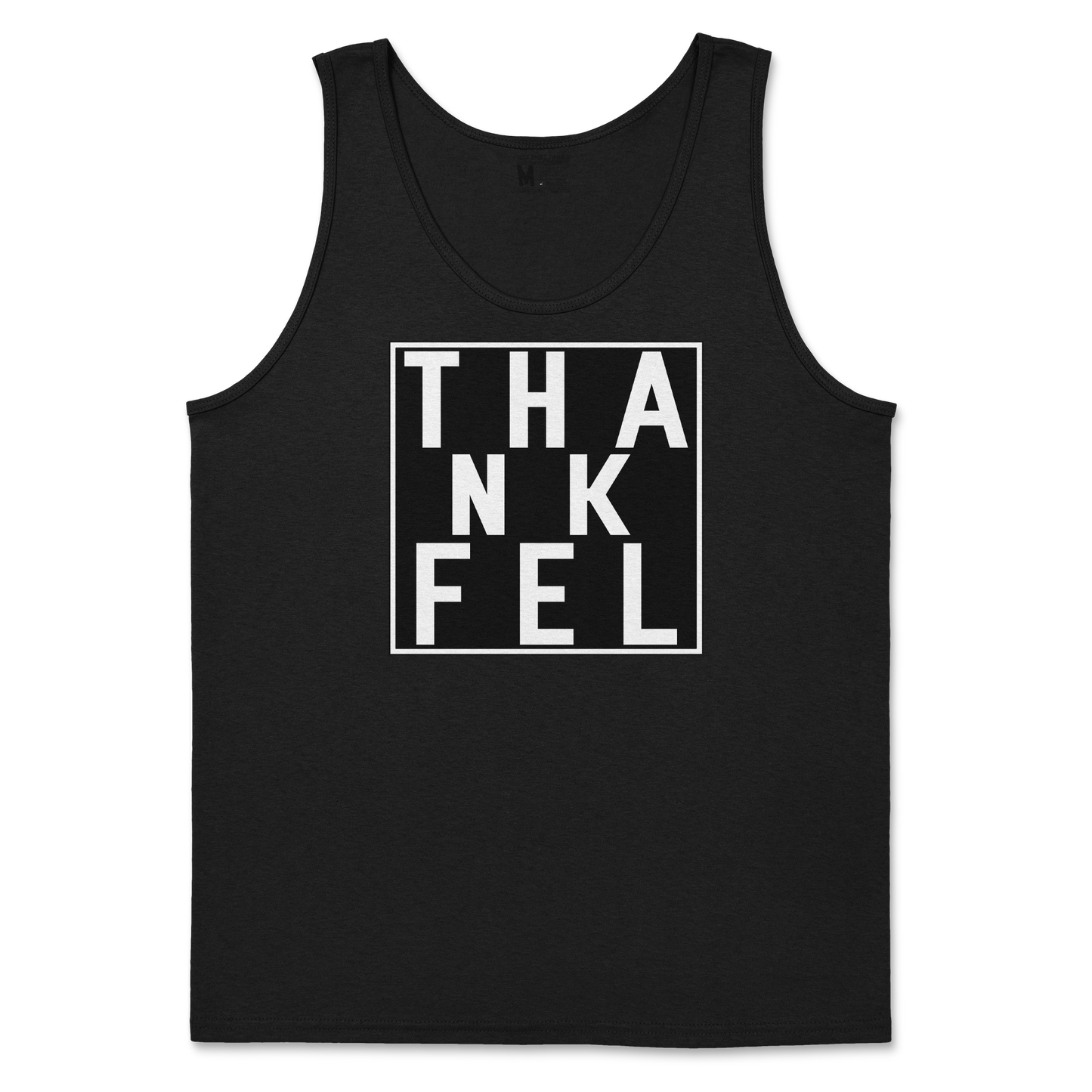 Gildan SoftStyle Tank Top THANKFEL in Black