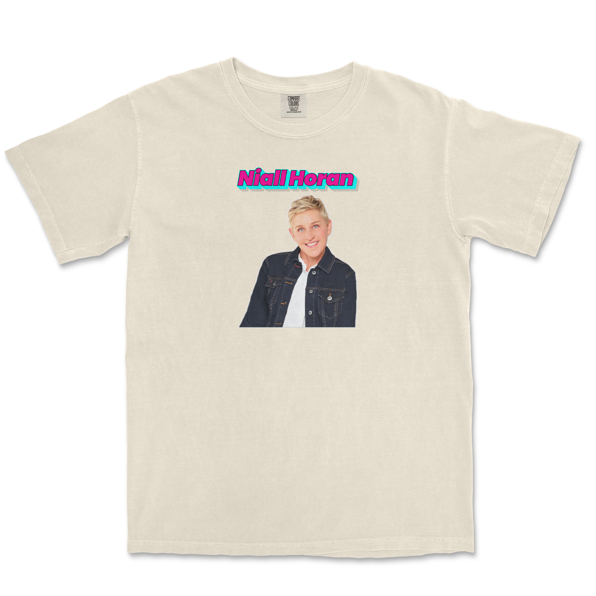 Comfort Colors T-Shirt Niall Horan in Ivory