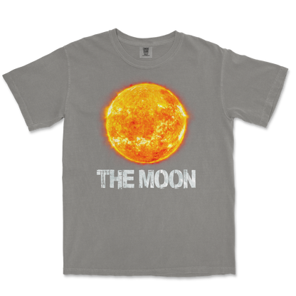 Comfort Colors T-Shirt the moon in Grey