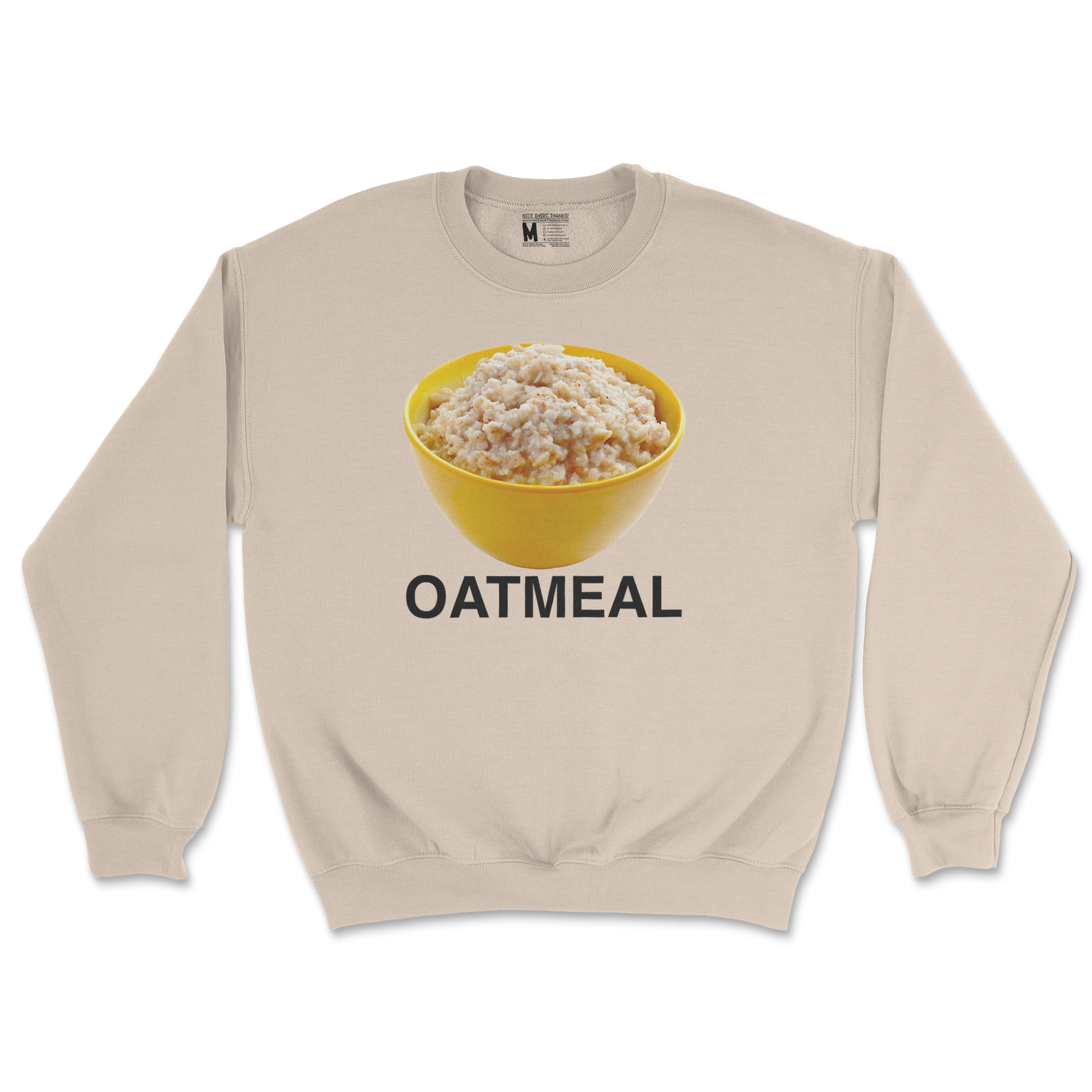 Gildan SoftStyle Crew Neck Oatmeal in Sand