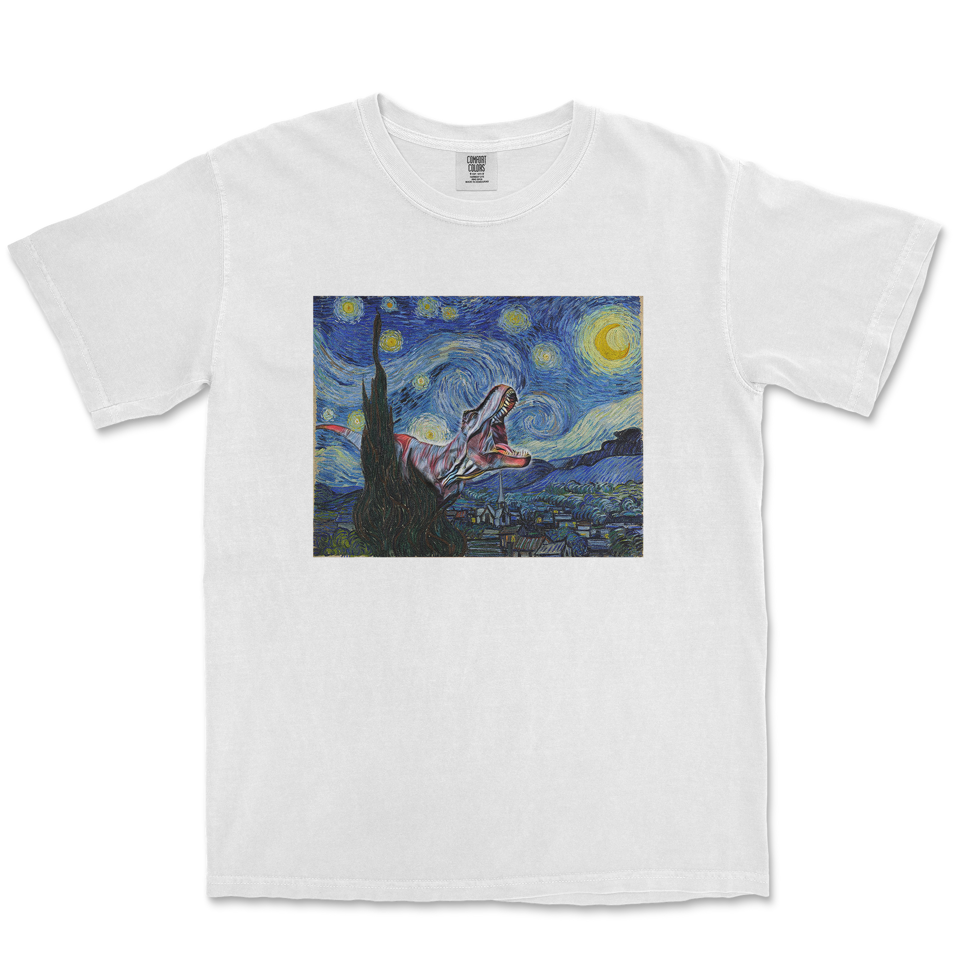 Comfort Colors T-Shirt Van Gogh but Cooler in White