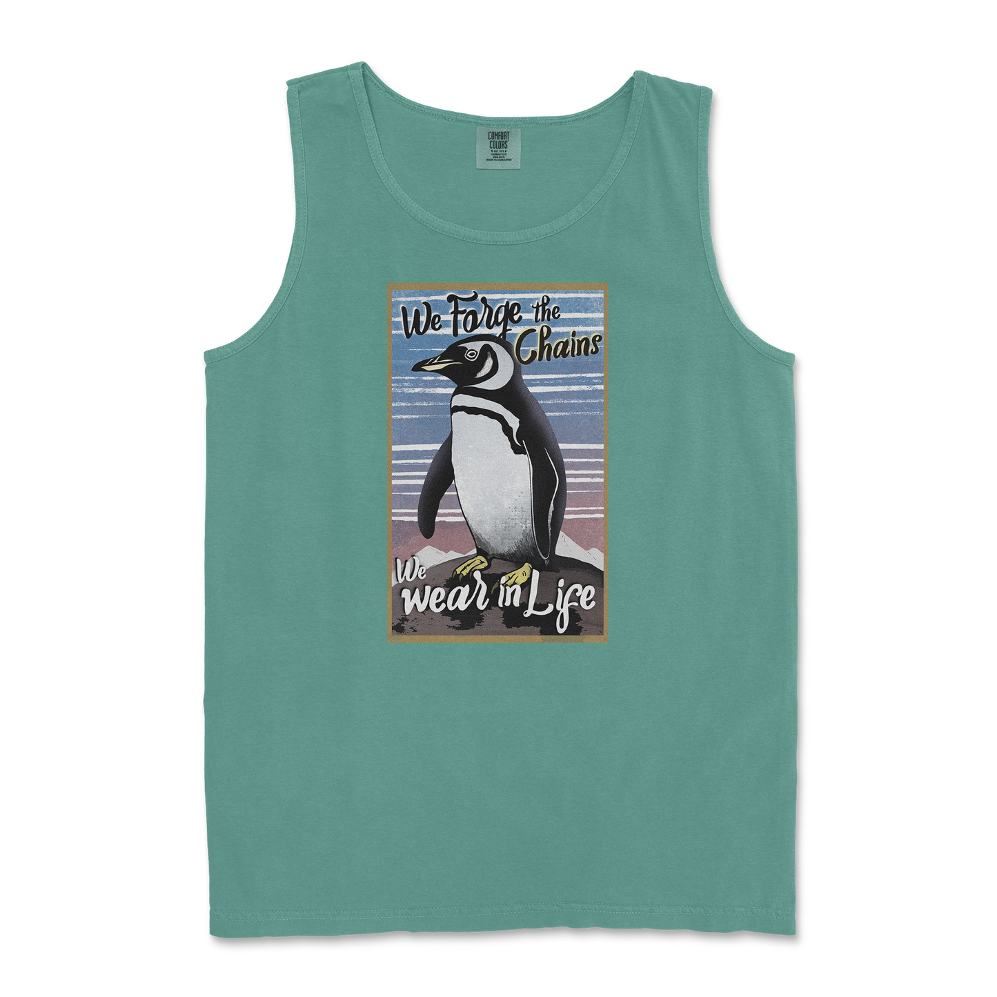 Comfort Colors Tank Top in LightGreen