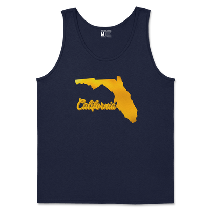 Gildan SoftStyle Tank Top California in Navy