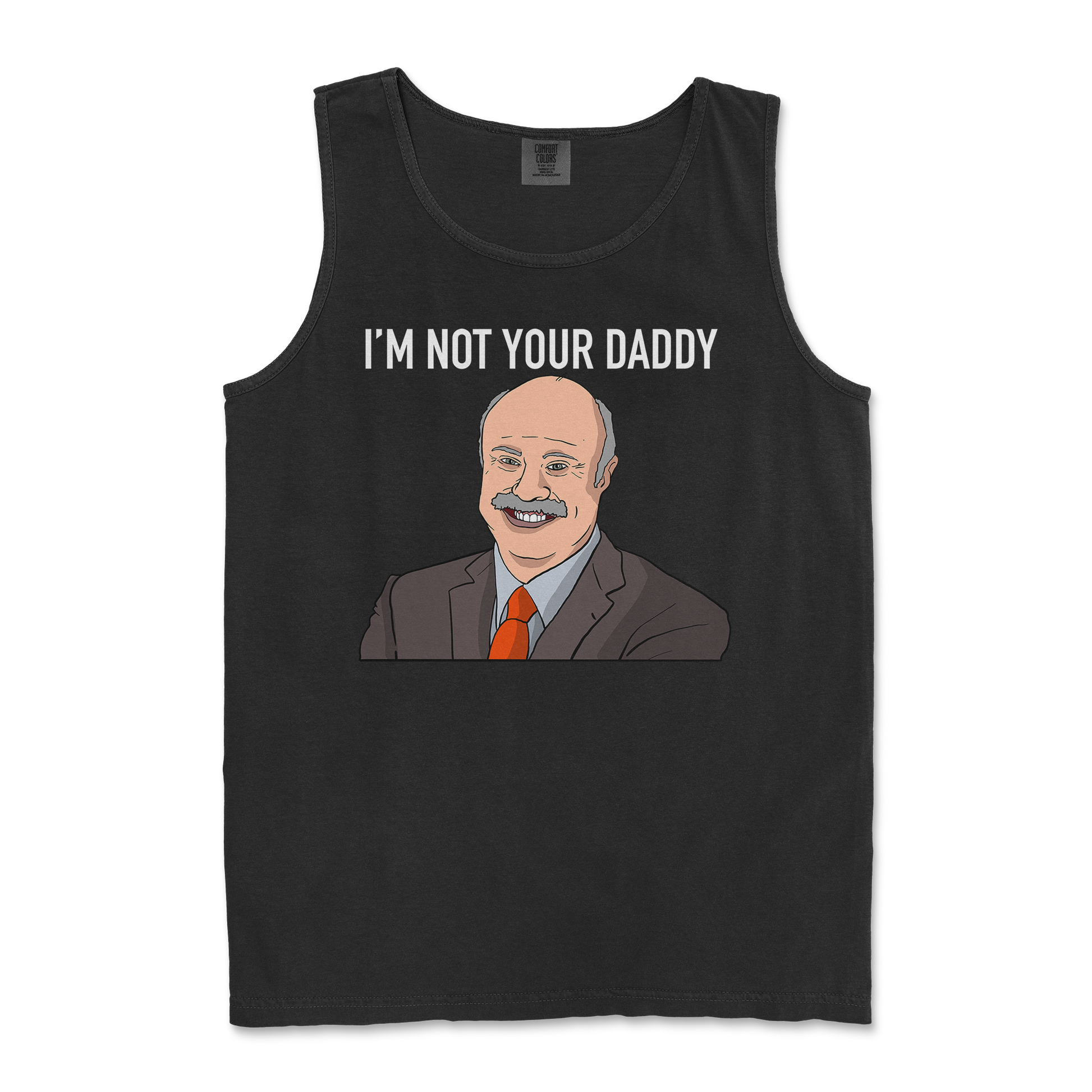 Comfort Colors Tank Top Daddy Phil in Black