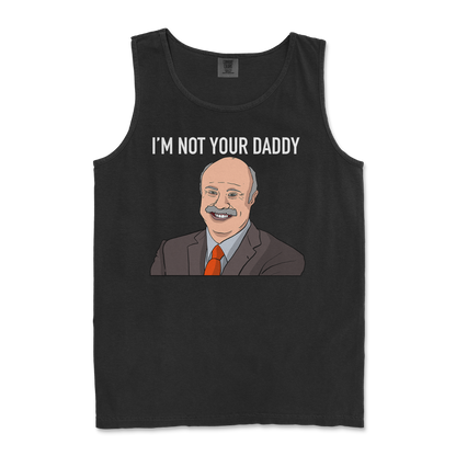 Comfort Colors Tank Top Daddy Phil in Black