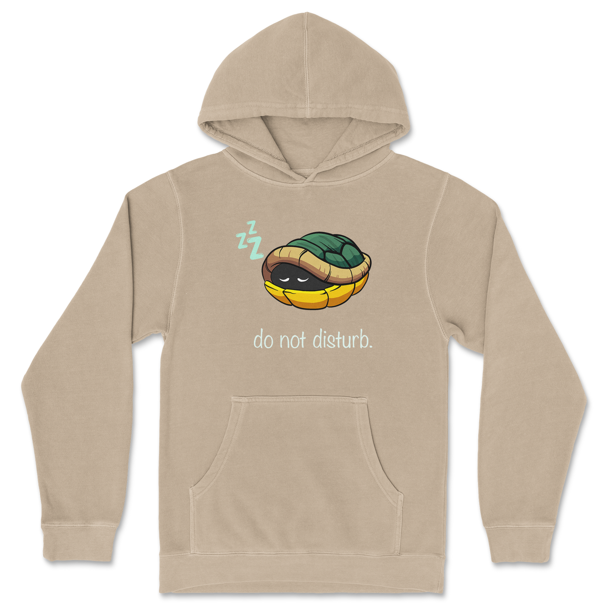 Independent Clothing Co. Hoodie Sleepin Turtle in Sandstone