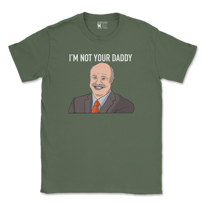 Gildan SoftStyle T-Shirt Daddy Phil in Military Green